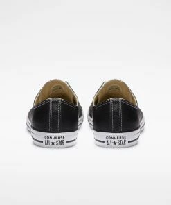 Unisex Converse Chuck Taylor All Star Leather Shoes Black BLACK -converse outlet shop 132174C G 107X1 f2fcd98d d34f 4534 9a22 a0c5b161212f