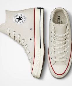 Unisex Converse Canvas Chuck 70 Vintage High Top Parchment CREAM -converse outlet shop 162053C E 107X1 10915da5 a1ec 4e38 8cae 69e75f5b7b57