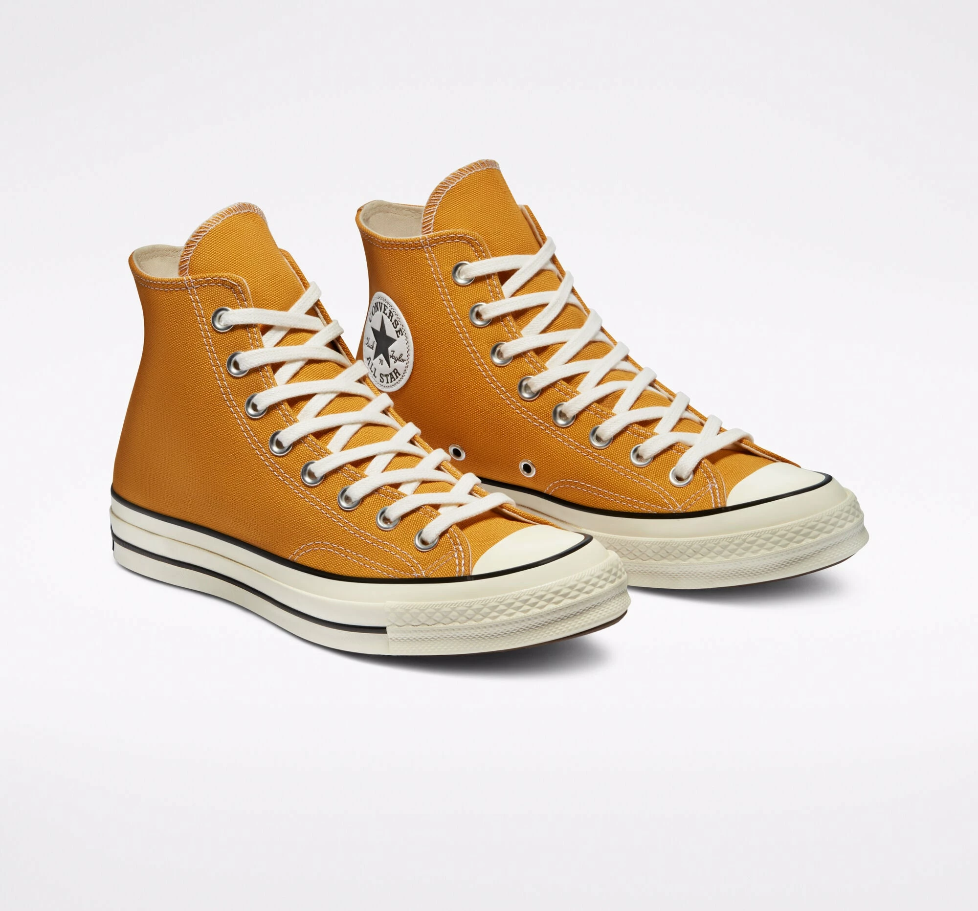 Unisex Converse Chuck 70 High Top Sunflower YELLOW 4 Unisex Converse Chuck 70 High Top Sunflower YELLOW - Image 4