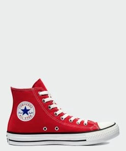 Unisex Converse Chuck Taylor All Star Hi Shoe Red RED