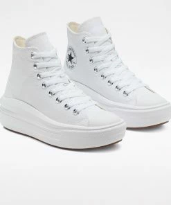 Women's Converse Chuck Taylor All Star Move Hi Shoes White WHITE -converse outlet shop 2020may 568498c d 107
