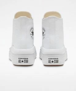 Women's Converse Chuck Taylor All Star Move Hi Shoes White WHITE -converse outlet shop 2020may 568498c f 107x1 6dbc0e11 3d5e 41cf b63a 77e77120e682