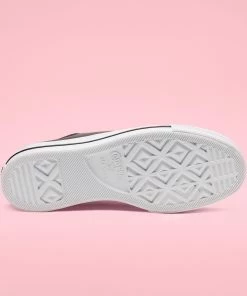 Women's Converse Leather Platform Chuck Taylor All Star Shoes Black BLACK -converse outlet shop 561681C 4