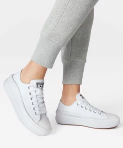 Women's Converse Chuck Taylor All Star Move Low Shoes White WHITE -converse outlet shop 570257C J 107X1 f328a584 1ad5 4f4d 9c96 c766198ee6d3