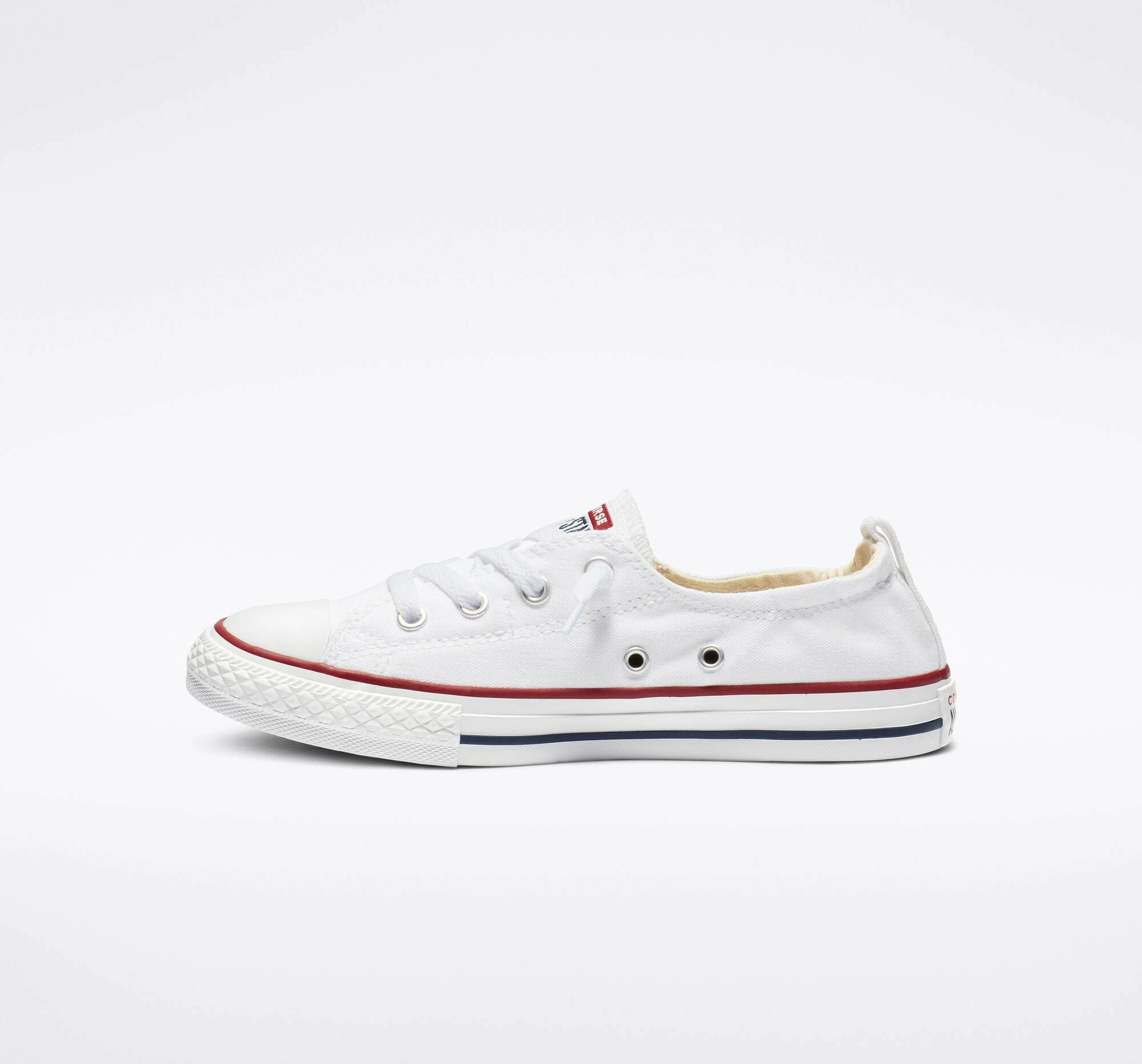 Big Kid Converse Chuck Taylor All Star Shoreline Slip White WHITE 3 Big Kid Converse Chuck Taylor All Star Shoreline Slip White WHITE - Image 3