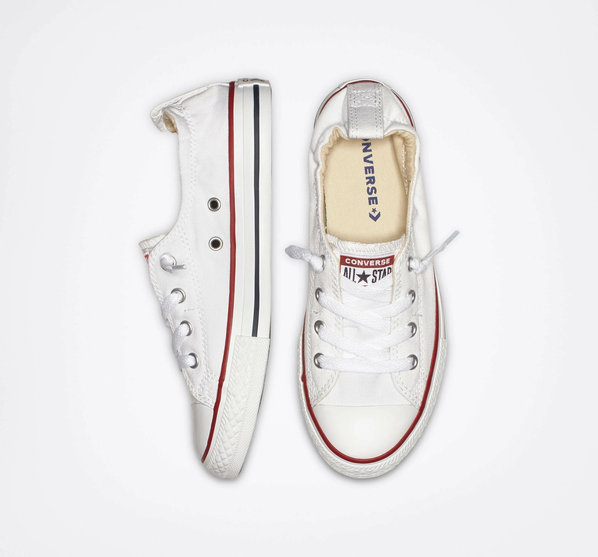 Big Kid Converse Chuck Taylor All Star Shoreline Slip White WHITE 7 Big Kid Converse Chuck Taylor All Star Shoreline Slip White WHITE - Image 7