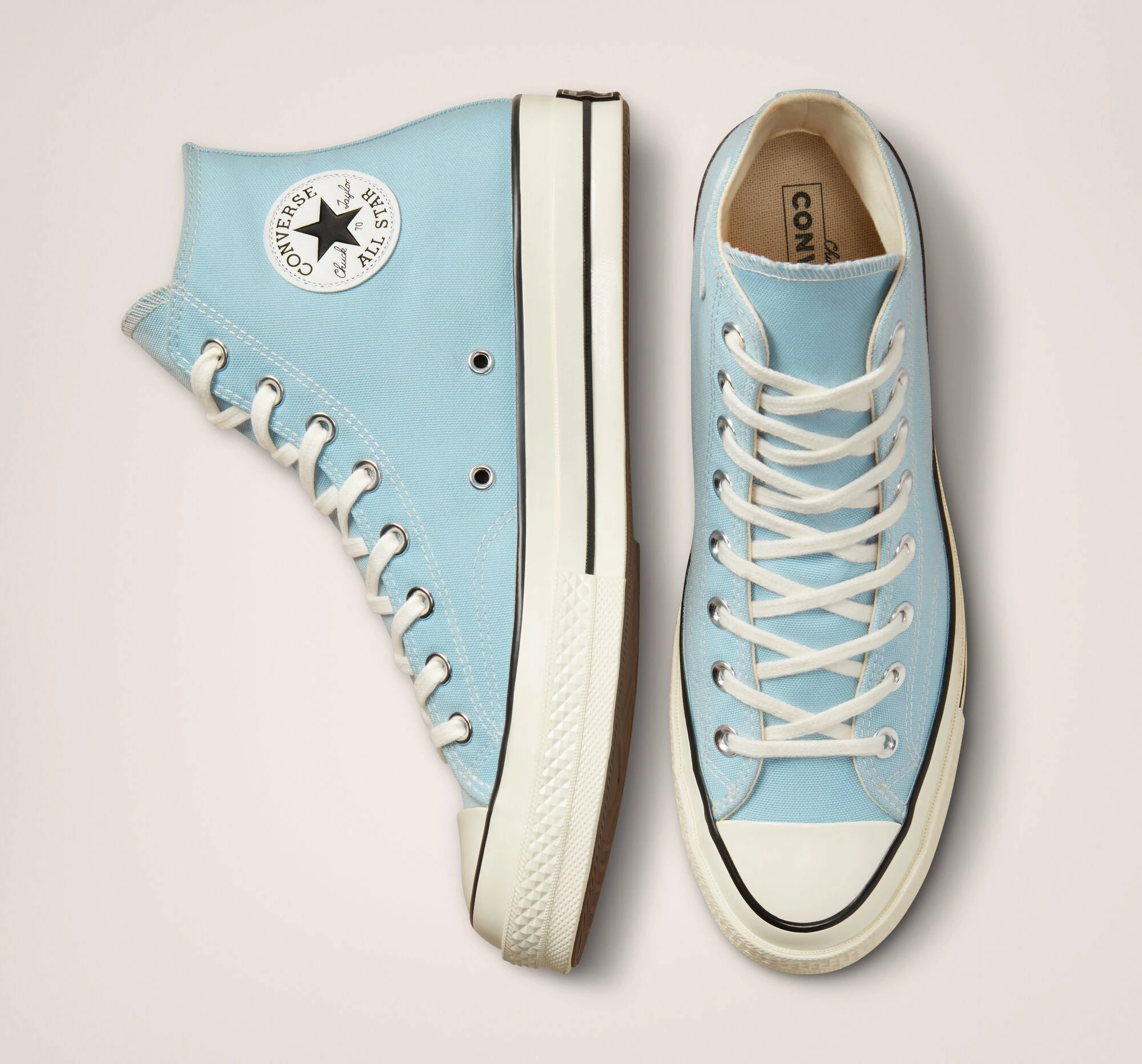 Unisex Converse Canvas Chuck 70 High Top Armory Blue BLUE 5 Unisex Converse Canvas Chuck 70 High Top Armory Blue BLUE - Image 5