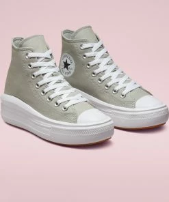 Women's Converse Chuck Taylor All Star Move Platform Shoes Slate Sage GREEN -converse outlet shop A00562C D 107X1 7373af9c 2c7b 45b8 89df 7996dbd8102f