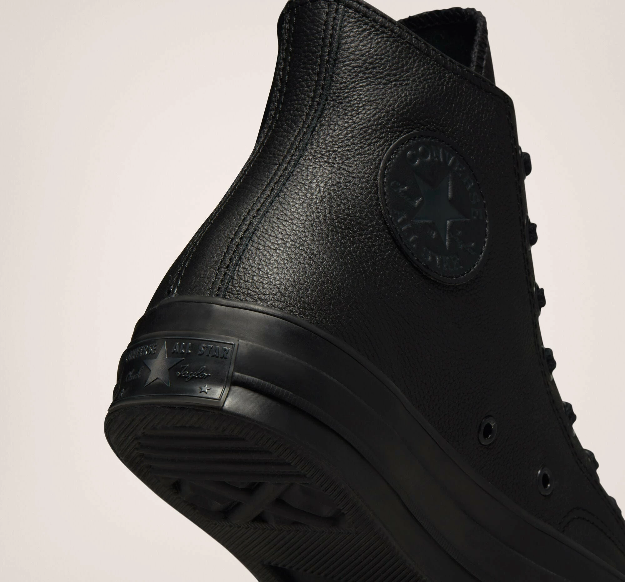 Unisex Converse Chuck 70 Tonal Leather Black BLACK 7 Unisex Converse Chuck 70 Tonal Leather Black BLACK - Image 7