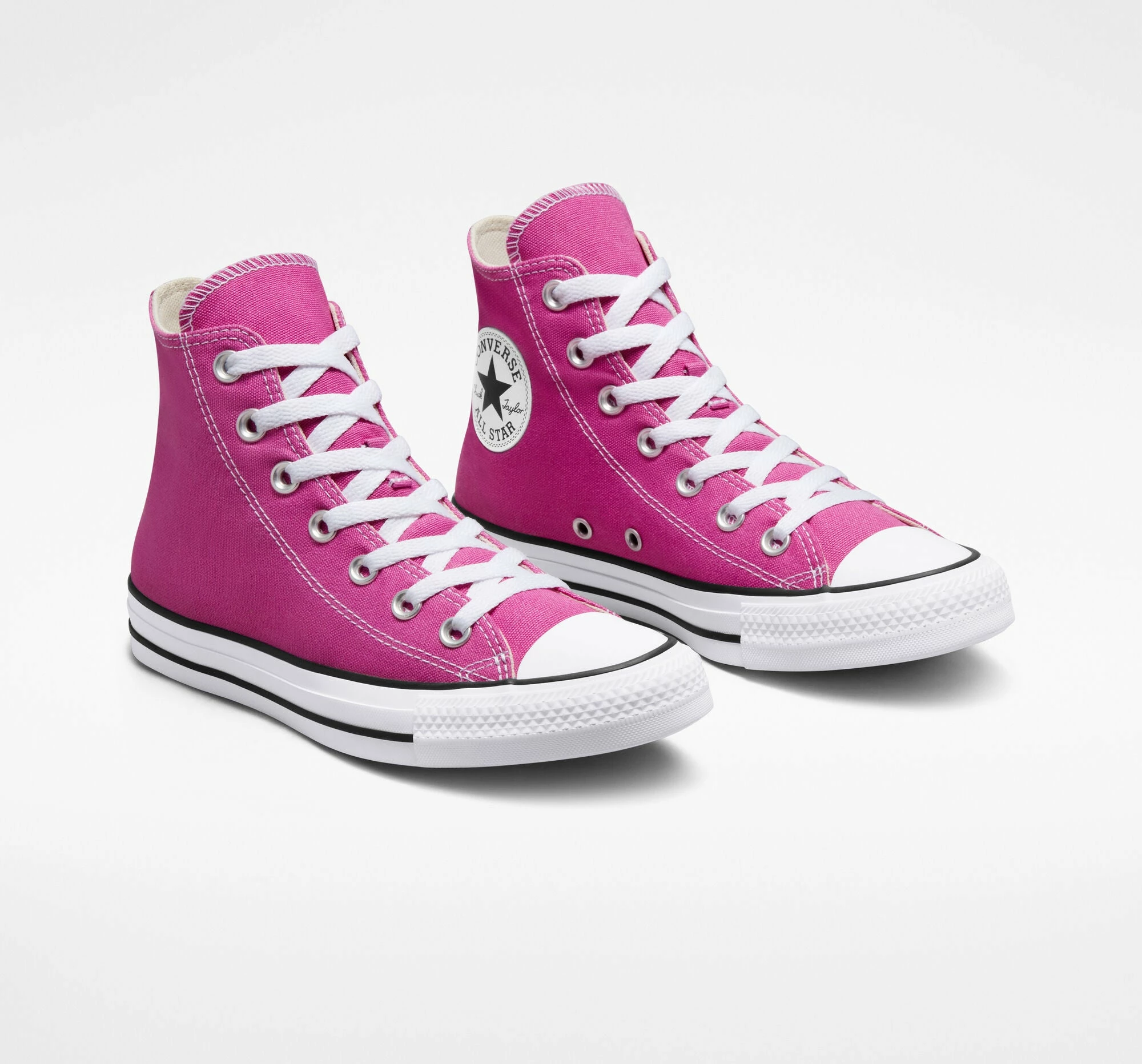 Unisex Converse Chuck Taylor All Star Hi Shoes Active Fuchsia PINK 4 Unisex Converse Chuck Taylor All Star Hi Shoes Active Fuchsia PINK - Image 4