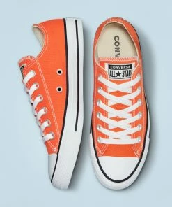 Unisex Converse Chuck Taylor All Star Low Shoes Orange ORANGE -converse outlet shop A00788C E 107X1 40a1a446 2156 4a8f 905b eae9f27950b5