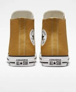Unisex Converse Chuck Taylor All Star Hi Shoes Burnt Honey YELLOW -converse outlet shop A02785C F 107X1 89521dd4 da17 493d ac42 f536fd4bd07c