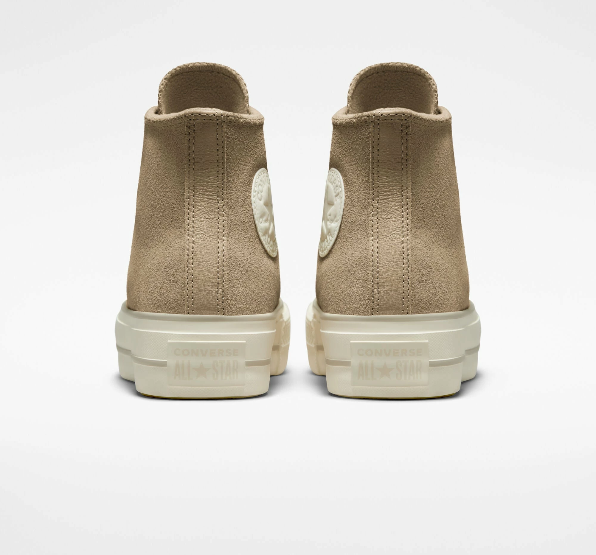 Women's Converse Chuck Taylor All Star Lift Platform Suede Nomad Khaki KHAKI 6 Women's Converse Chuck Taylor All Star Lift Platform Suede Nomad Khaki KHAKI - Image 6