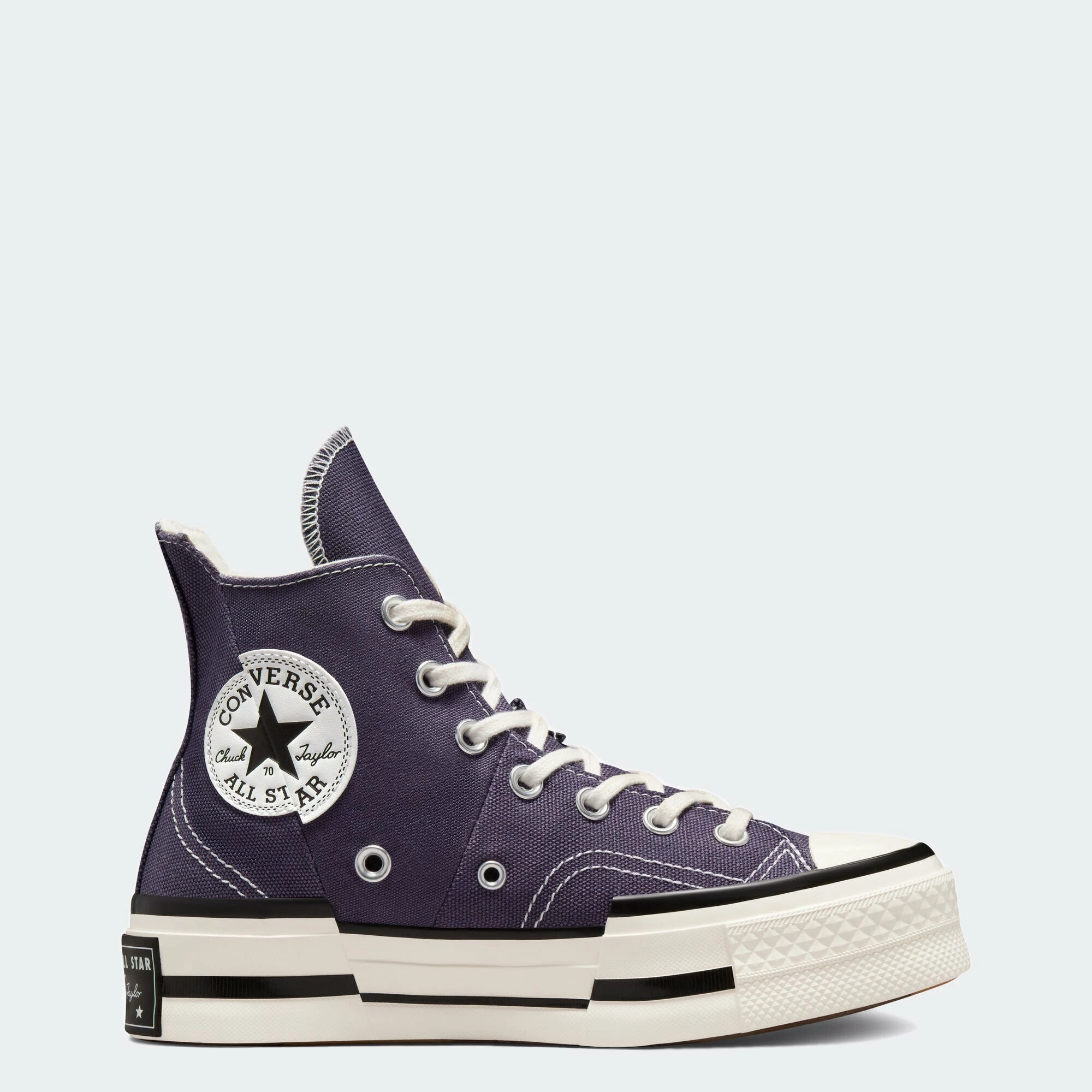 Unisex Converse Chuck 70 Plus Shoes Dark Raisin PURPLE 1 Unisex Converse Chuck 70 Plus Shoes Dark Raisin PURPLE