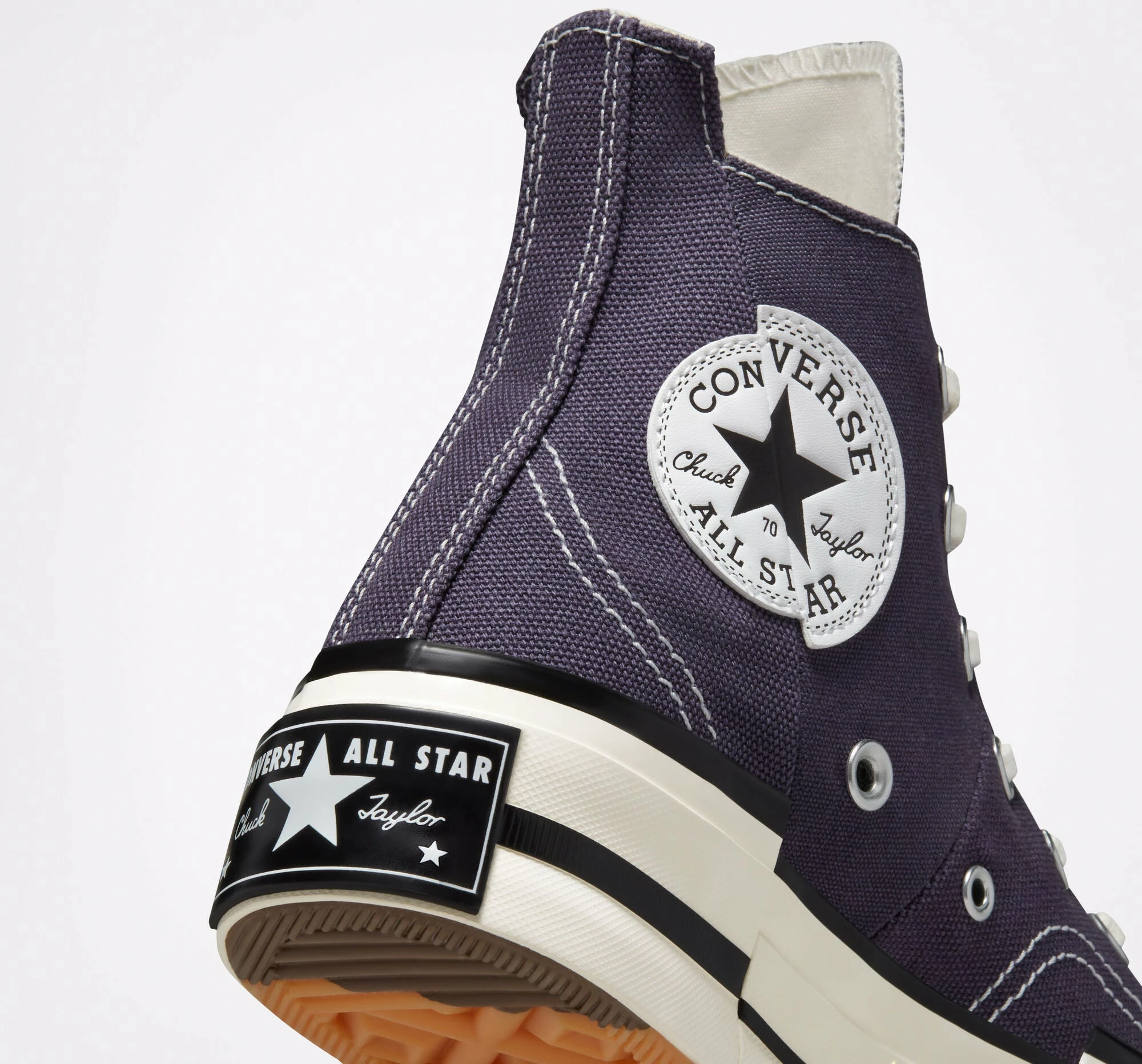 Unisex Converse Chuck 70 Plus Shoes Dark Raisin PURPLE 4 Unisex Converse Chuck 70 Plus Shoes Dark Raisin PURPLE - Image 4