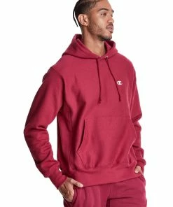 Men's Champion Life Reverse Weave Hoodie Cranberry Tart RED 7 Men's Champion Life Reverse Weave Hoodie Cranberry Tart RED -converse outlet shop GF68Y06145ZVO