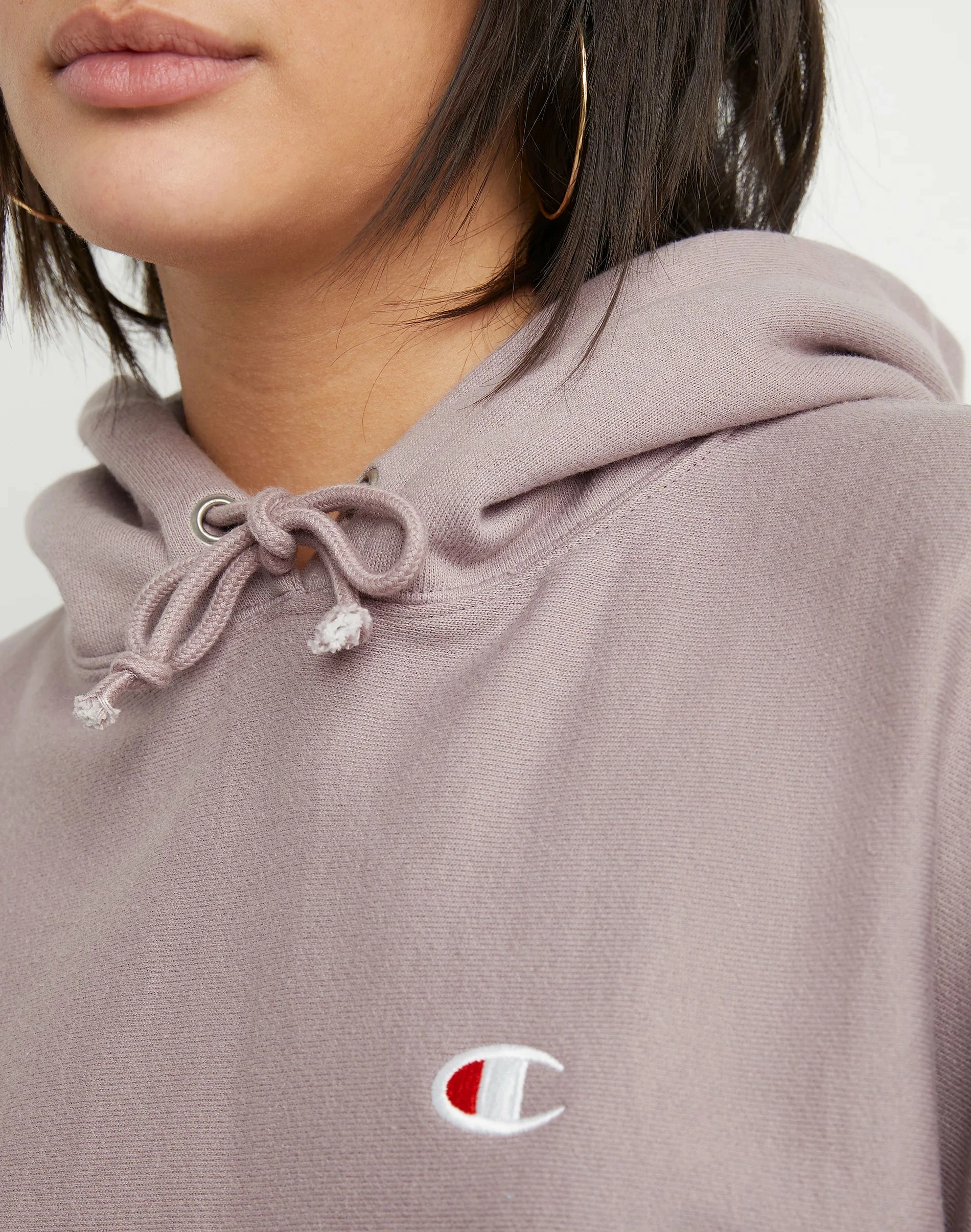 Women's Champion RW Boyfriend Hoodie Vintage Mauve PURPLE 6 Women's Champion RW Boyfriend Hoodie Vintage Mauve PURPLE - Image 6