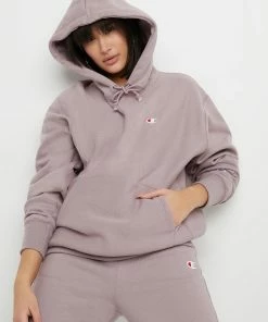 Women's Champion RW Boyfriend Hoodie Vintage Mauve PURPLE 10 Women's Champion RW Boyfriend Hoodie Vintage Mauve PURPLE -converse outlet shop HNS GF510Y06145 VintageMauve Detail03