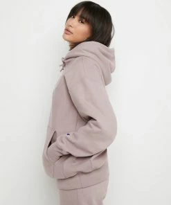 Women's Champion RW Boyfriend Hoodie Vintage Mauve PURPLE 8 Women's Champion RW Boyfriend Hoodie Vintage Mauve PURPLE -converse outlet shop HNS GF510Y06145 VintageMauve Side
