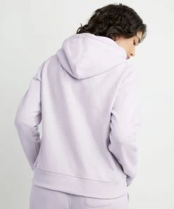 Women's Champion RW Hoodie C Logo Urban Lilac PURPLE 5 Women's Champion RW Hoodie C Logo Urban Lilac PURPLE -converse outlet shop HNS GF857Y06145 UrbanLilac Back