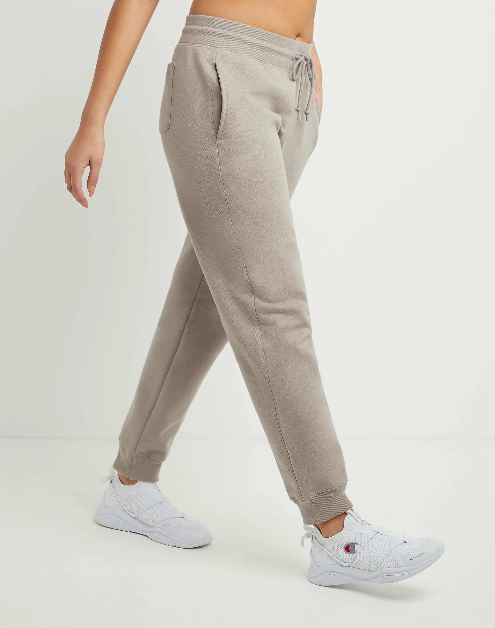 Women's Champion Reverse Weave Joggers Dark Khaki KHAKI 3 Women's Champion Reverse Weave Joggers Dark Khaki KHAKI - Image 3