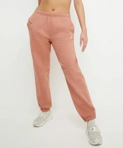 Women's Champion Reverse Weave Boyfriend Sweatpants Timeless Coral ORANGE
