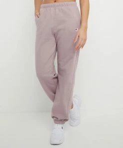 Women's Champion Reverse Weave Boyfriend Sweatpants Vintage Mauve PURPLE