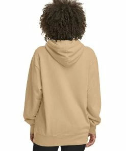 Women's Champion Lightweight Fleece Hoodie Gold Buttercup GOLD -converse outlet shop HNS WL2418586392 VintageDyeGoldButtercup Back