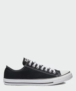 Men's Converse Chuck Taylor All Star Ox Sneakers Black BLACK
