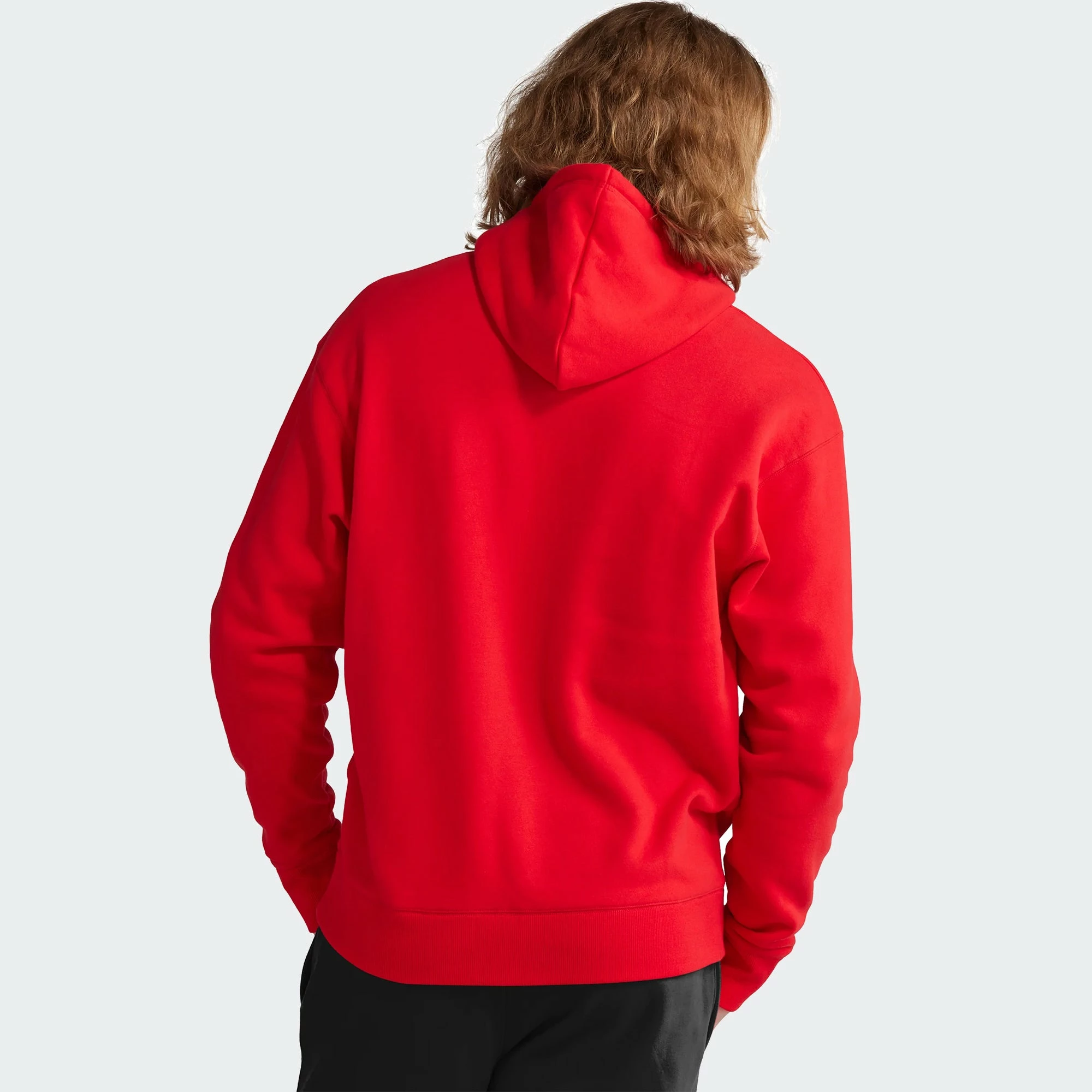 Men's Champion Classic Fleece Hoodie Scarlet RED 2 Men's Champion Classic Fleece Hoodie Scarlet RED - Image 2