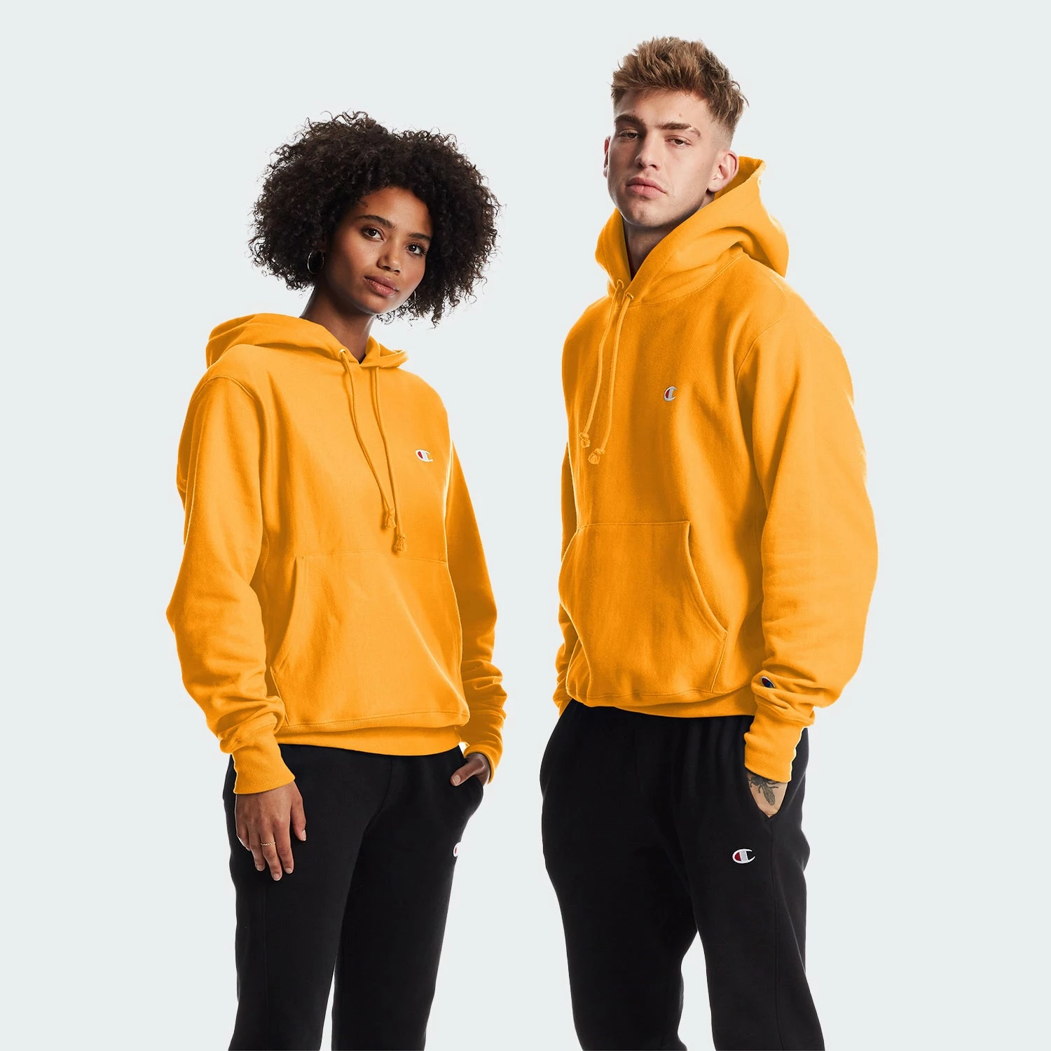 Men's Champion Life Reverse Weave Hoodie C Gold GOLD 5 Men's Champion Life Reverse Weave Hoodie C Gold GOLD - Image 5