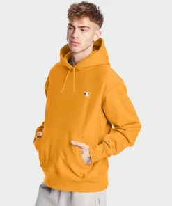 Men's Champion Life Reverse Weave Hoodie C Gold GOLD