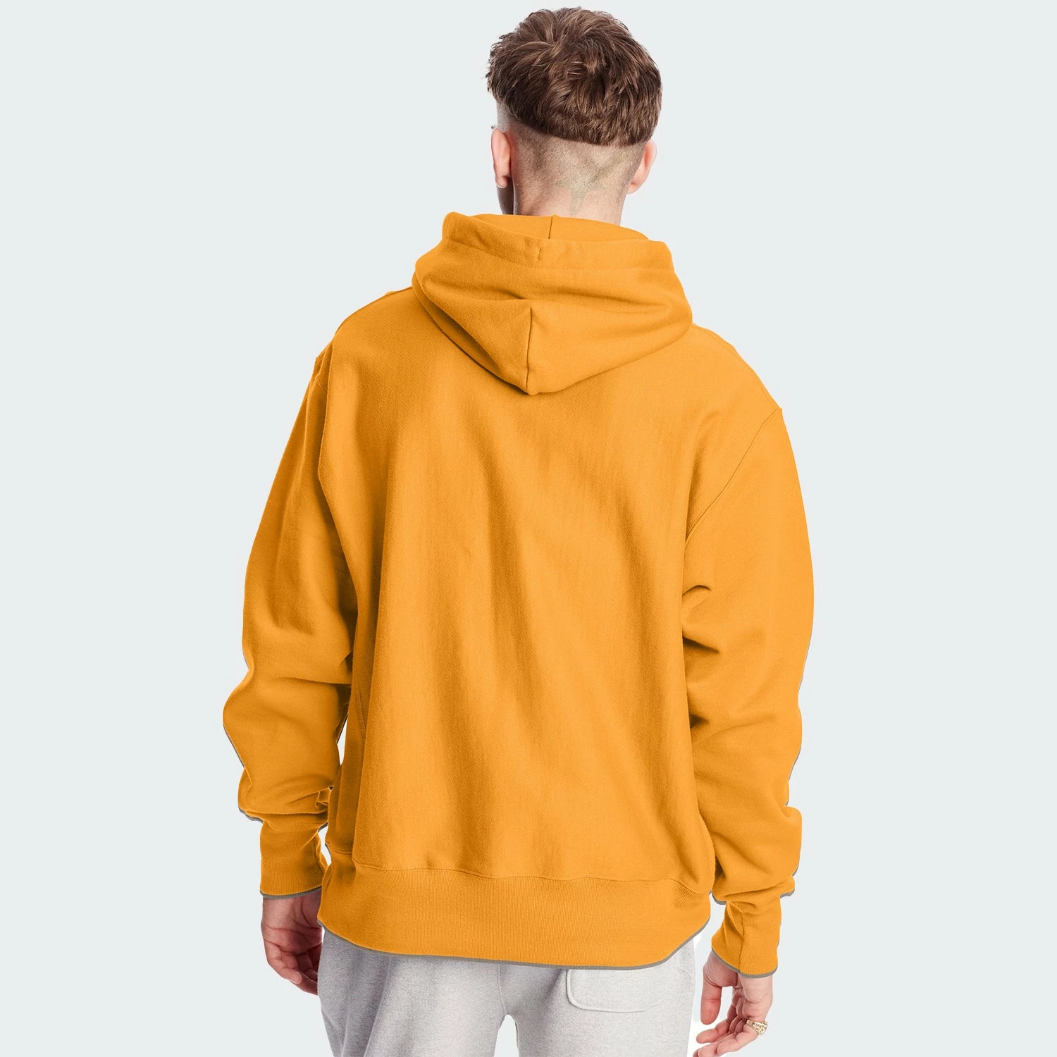 Men's Champion Life Reverse Weave Hoodie C Gold GOLD 3 Men's Champion Life Reverse Weave Hoodie C Gold GOLD - Image 3