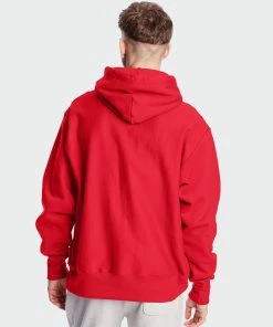 Men's Champion Life Reverse Weave Hoodie Team Red Scarlet RED -converse outlet shop Men s Champion Life Reverse Weave Hoodie Grey GF68Y061451IC 05