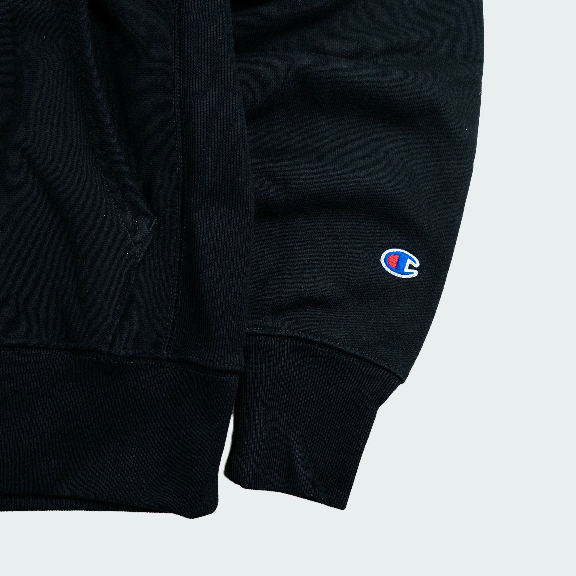 Men's Champion Reverse Weave Disney Friends Hoodie Black BLACK 3 Men's Champion Reverse Weave Disney Friends Hoodie Black BLACK - Image 3