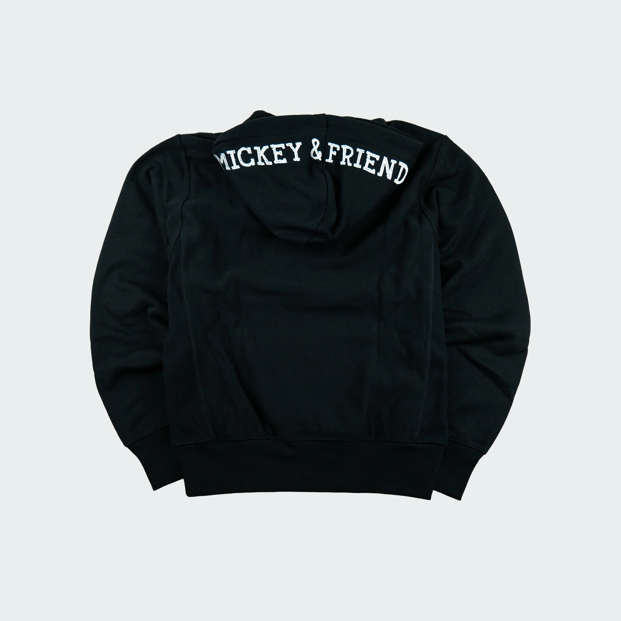 Men's Champion Reverse Weave Disney Friends Hoodie Black BLACK 4 Men's Champion Reverse Weave Disney Friends Hoodie Black BLACK - Image 4