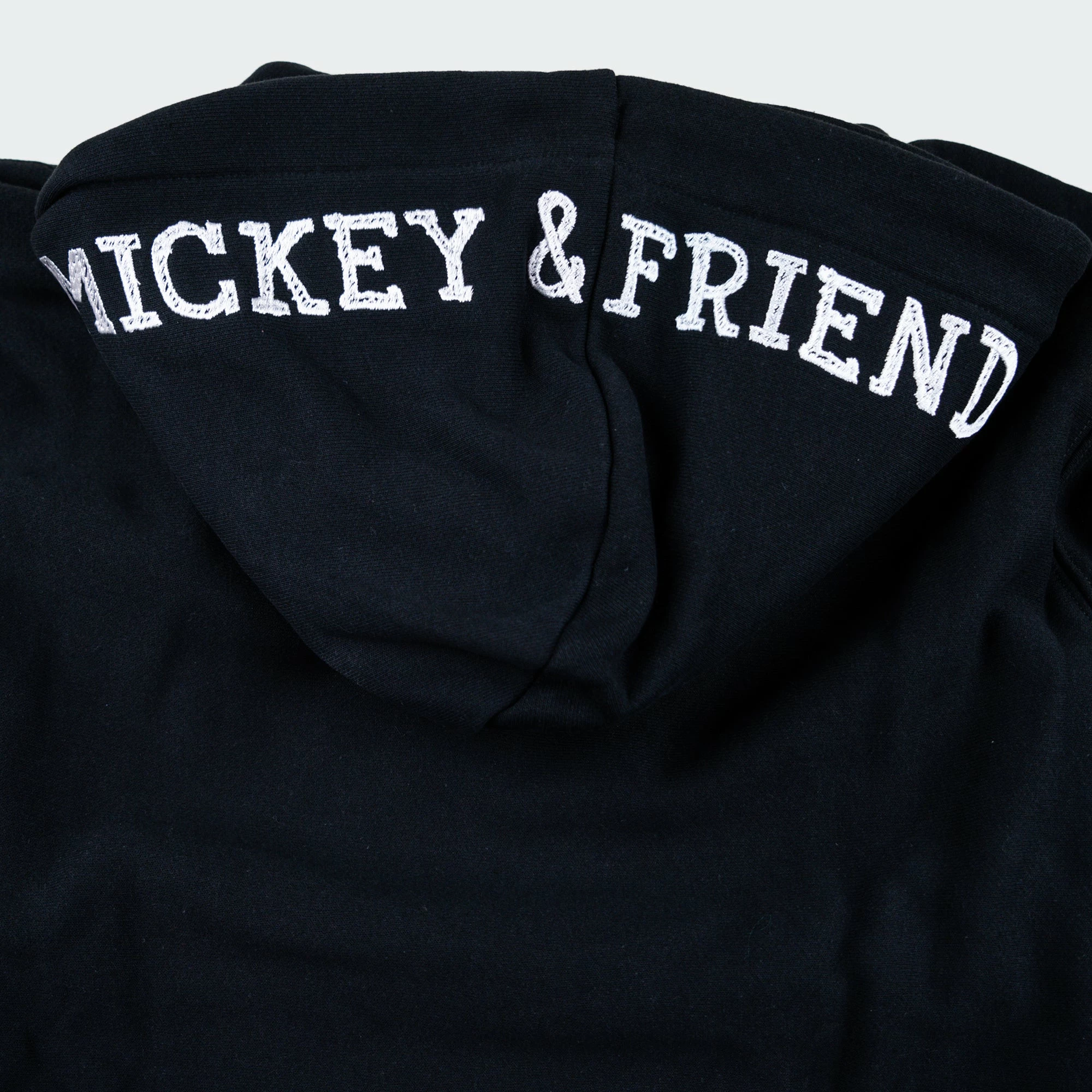 Men's Champion Reverse Weave Disney Friends Hoodie Black BLACK 5 Men's Champion Reverse Weave Disney Friends Hoodie Black BLACK - Image 5