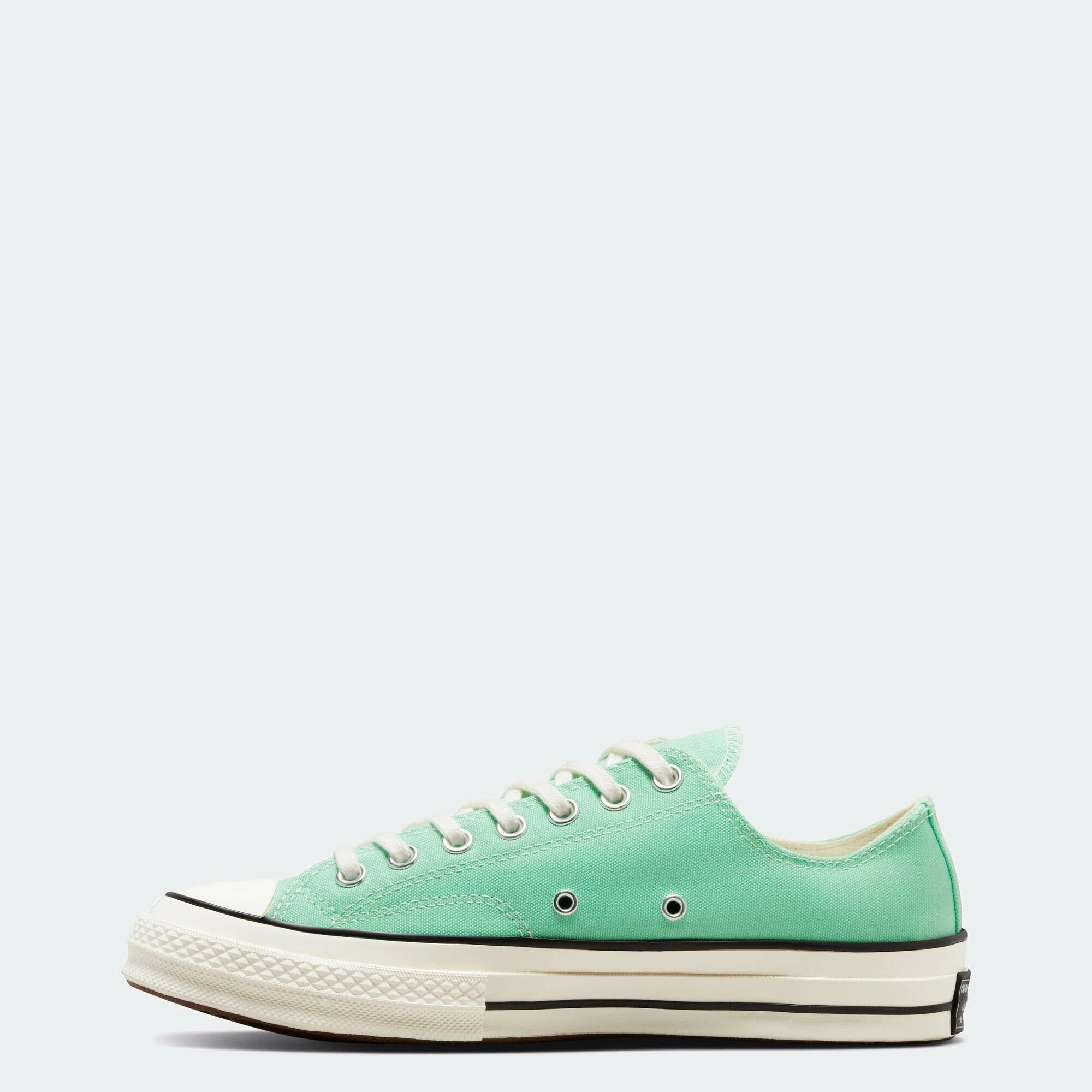 Unisex Converse Canvas Chuck 70 Low Top Prism Green GREEN 3 Unisex Converse Canvas Chuck 70 Low Top Prism Green GREEN - Image 3