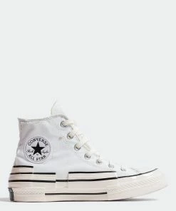 Unisex Converse Chuck 70 Hacked Heel Tear Away White WHITE