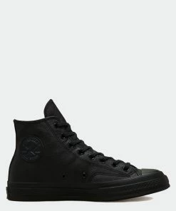 Unisex Converse Chuck 70 Tonal Leather Black BLACK