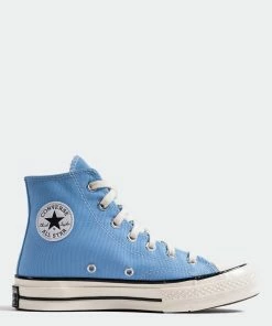 Unisex Converse Chuck 70 Vintage Canvas High Top Brisk Blue BLUE