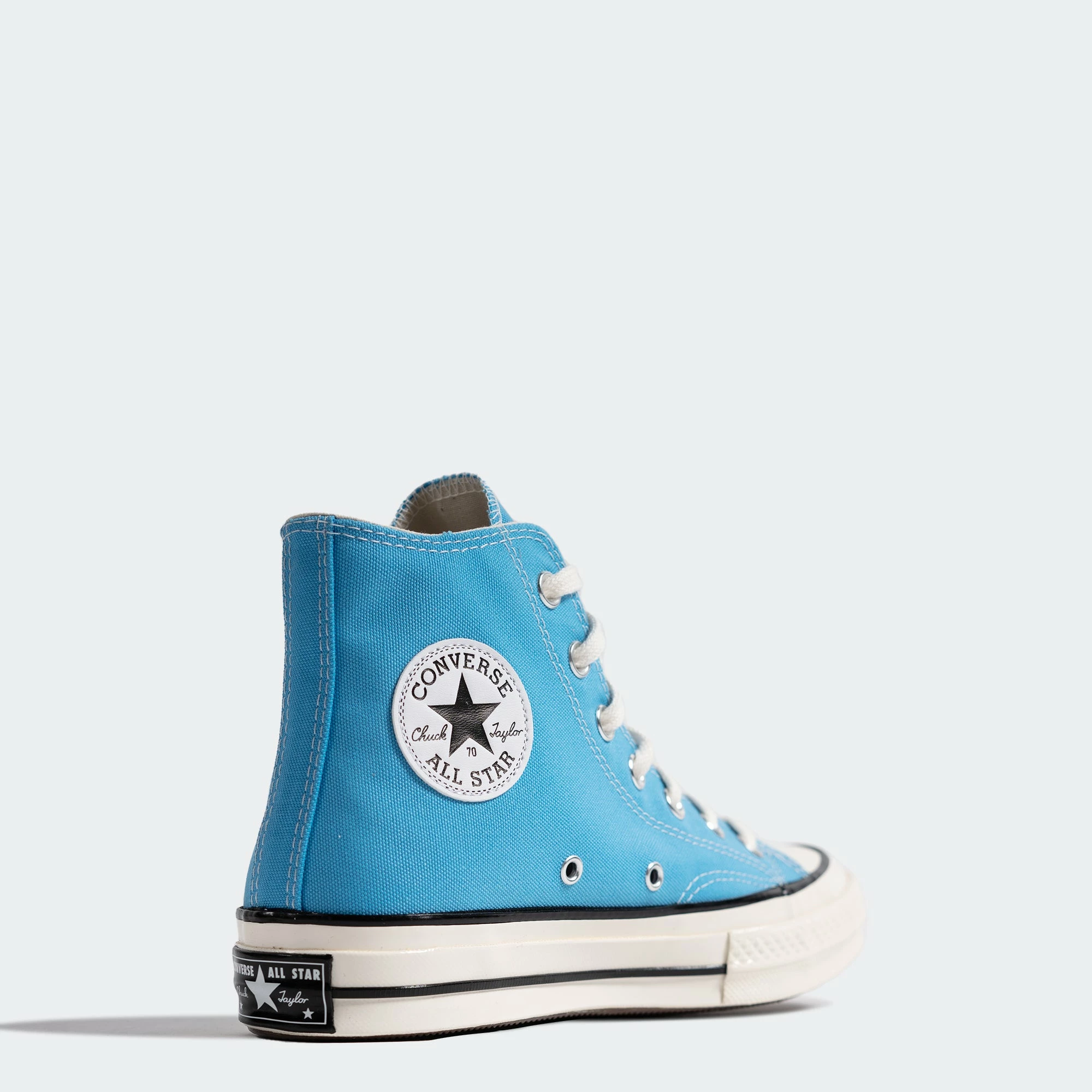 Unisex Converse Chuck 70 Vintage Canvas High Top University Blue BLUE 2 Unisex Converse Chuck 70 Vintage Canvas High Top University Blue BLUE - Image 2