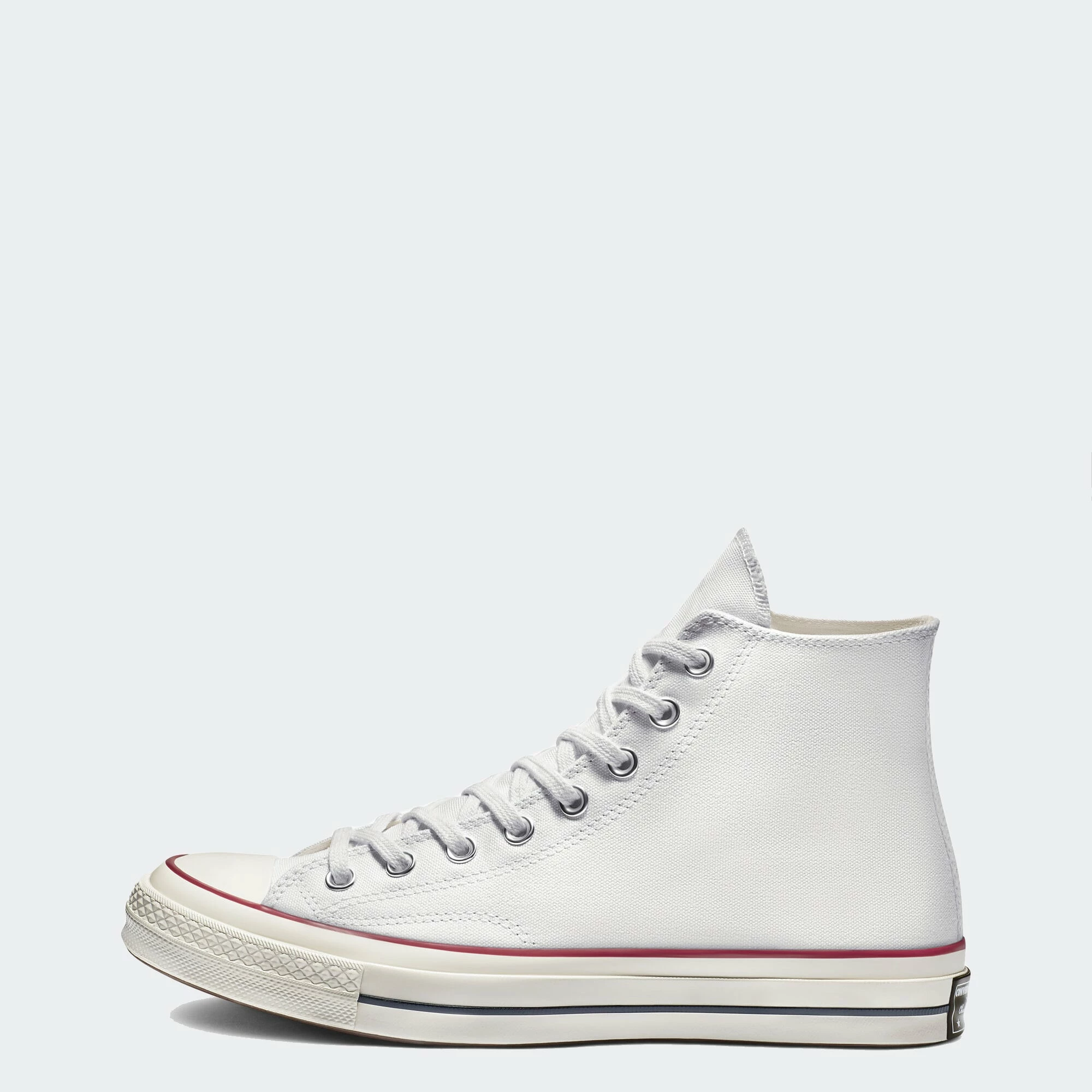 Unisex Converse Chuck 70 Vintage Canvas High Top White WHITE 3 Unisex Converse Chuck 70 Vintage Canvas High Top White WHITE - Image 3