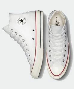 Unisex Converse Chuck 70 Vintage Canvas High Top White WHITE 10 Unisex Converse Chuck 70 Vintage Canvas High Top White WHITE -converse outlet shop Unisex Converse Chuck 70 Vintage Canvas High Top White 162056C 05