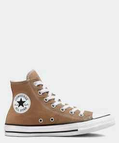 Unisex Converse Chuck Taylor All Star Hi Shoes Sand Dune BROWN
