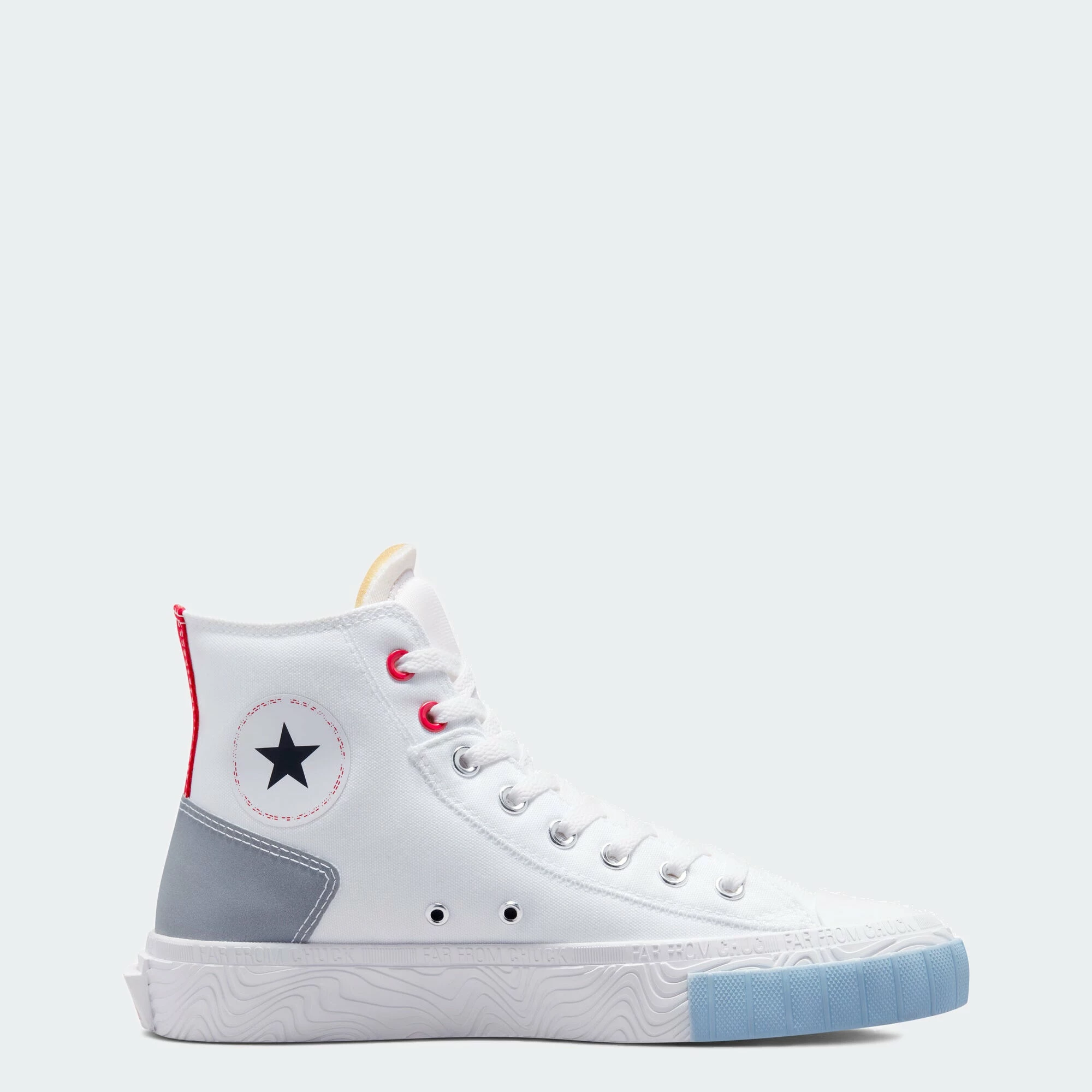 Unisex Converse Chuck Taylor Alt Star Reflective Shine Shoes White WHITE 1 Unisex Converse Chuck Taylor Alt Star Reflective Shine Shoes White WHITE