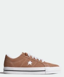 Unisex Converse One Star Low Shoes Mineral Clay BROWN