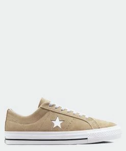 Unisex Converse One Star Pro Suede Shoes Nomad Khaki KHAKI