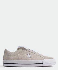 Unisex Converse One Star Pro Vintage Suede Egret CREAM