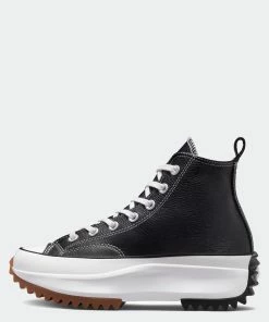 Unisex Converse Run Star Hike Platform Leather Shoes Black BLACK 9 Unisex Converse Run Star Hike Platform Leather Shoes Black BLACK -converse outlet shop Unisex Converse Run Star Hike Platform Leather Shoes Black a04292c 03